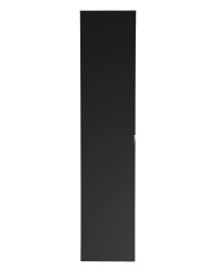 Badezimmer NOIRETTE 140cm Set 4-tlg | mit Aufsatzbecken | schwarz matt