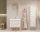 Badezimmer Stand-Waschplatz GRANARO 50cm | mit Einbaubecken | weiß