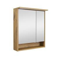 Badezimmer Set 2-teilig FELTON 60cm | mit LED Spiegelschrank