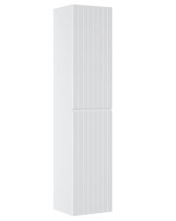 Badezimmer VITTAVLA 140cm Set 4-tlg. | mit Aufsatzbecken | matt-weiß