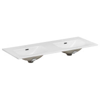 Badezimmer VITTAVLA 120cm Set 3-tlg. | Einbaubecken | matt-w