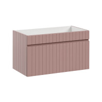 Badezimmer ROSINA 80cm Set 3tlg. | mit Einbaubecken | ros&ea