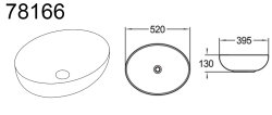 Badezimmer Set 4-teilig EDMOND 120cm | Diamond-Fräsung & Aufsatz oval | Wotan-Eiche