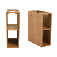 Bad Doppel-Waschplatz ARUBA 140cm | zum Unterbau | eiche-wei