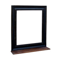 Bad-Set PIRIO 68cm 2-tlg. | Rustikal zum Unterbau | black-ho