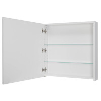 Badset KUBOA 2-teilig 60cm | Waschtisch Einbaubecken | wei&s