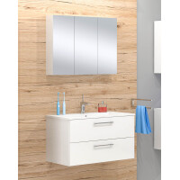 Waschplatz KUBOA 80cm breit | 2 Schubfächer + SoftClose