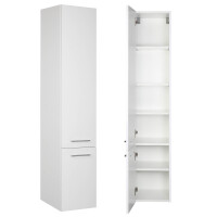 Bad Hochschrank KUBOA 150cm hoch | 2-türig mit 6 F&auml